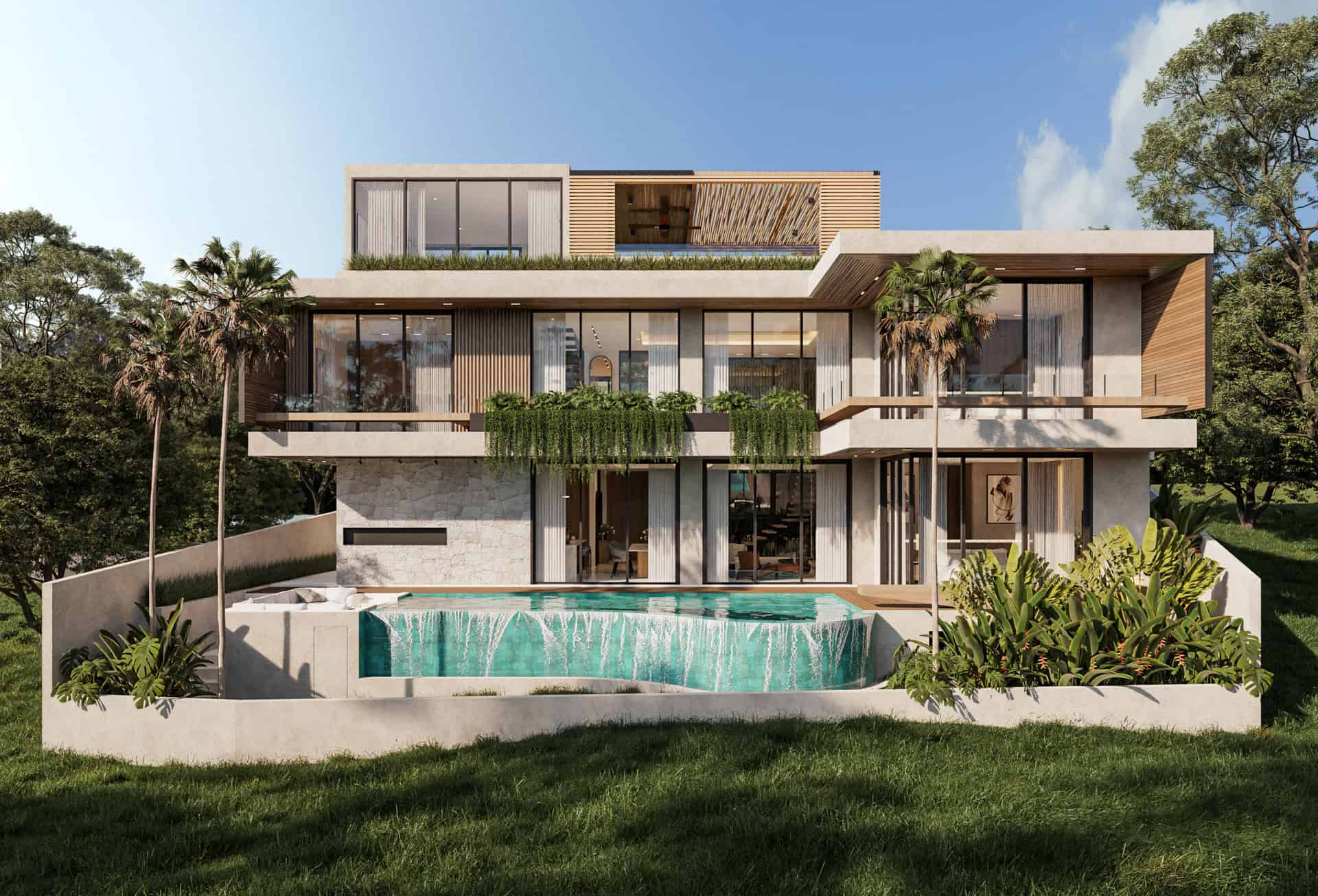 OFFPLAN 4 BEDROOM VILLA FOR SALE LEASEHOLD IN PERERENAN BE-1230 